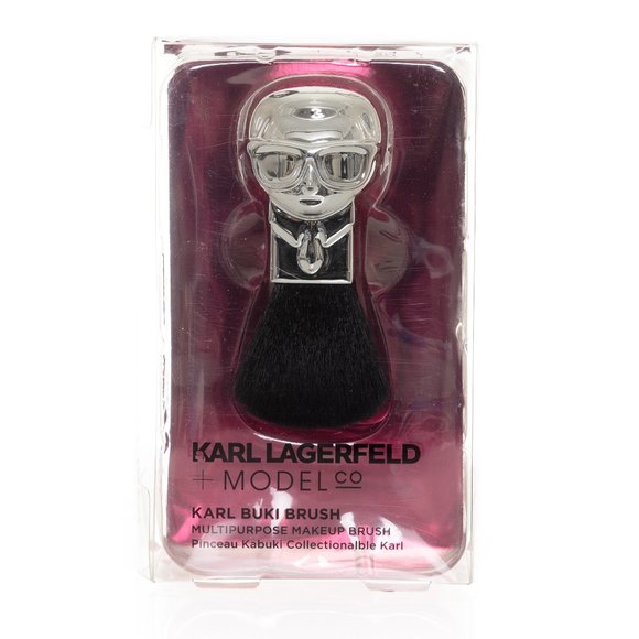 NIB Limited Edition Karl Lagerfeld + ModelCo Multi-Purpose Karl Kabuki Brush - Picture 1 of 5